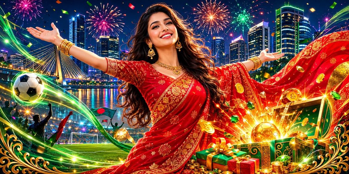 A Bangladeshi user enjoying the tk777club app in Dhaka's entertainment and casino atmosphere