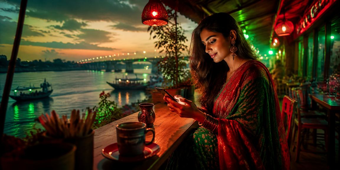 A user enjoying Live Casino and Sports Betting on mobile in Mymensingh